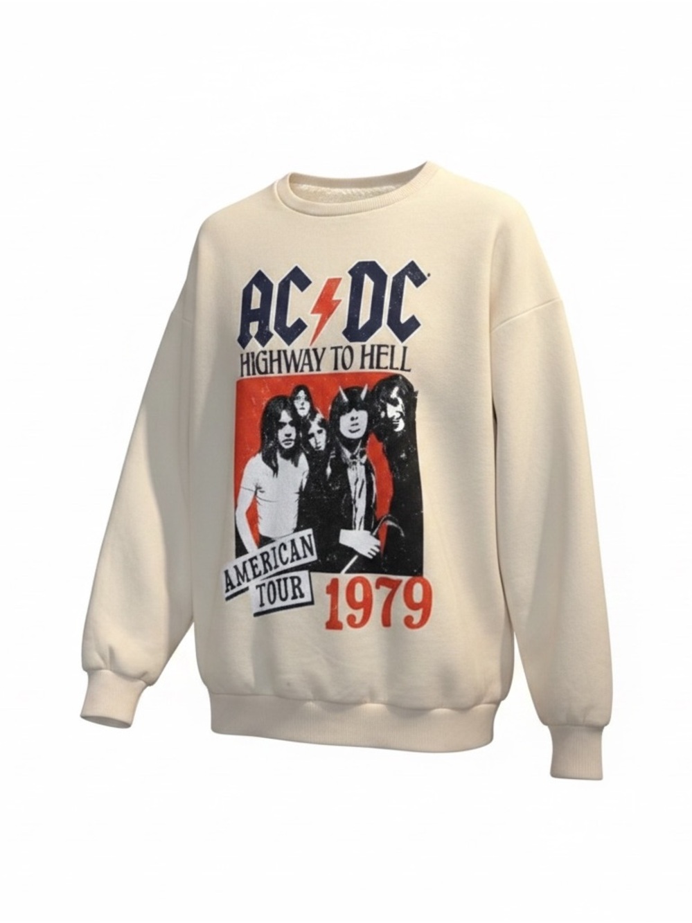 AC/DC Cream Sweatshirt